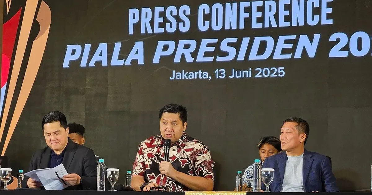 Ada Oxford United, Ini Daftar Tim Piala Presiden 2025 dan Jadwal Lengkapnya
